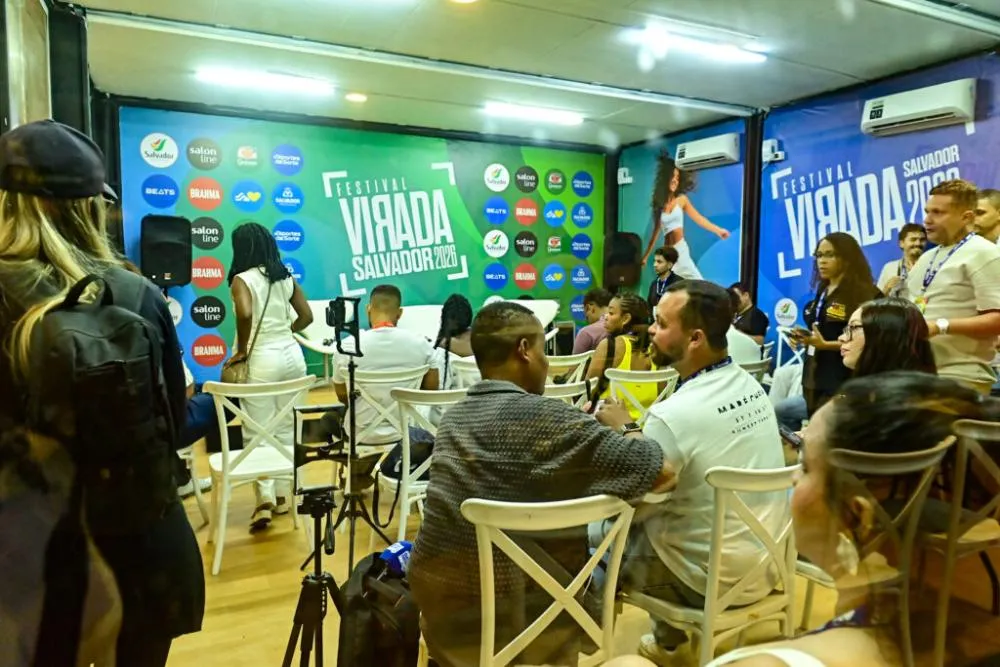 Festival Virada Salvador 2026 bate recorde com 600 profissionais de imprensa credenciados
