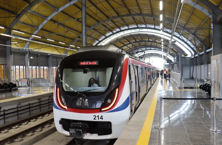Metrô Bahia registra mais de 117 milhões de passageiros em 2025