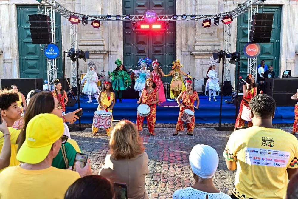Natal Salvador encerra programação após reunir cerca de dois milhões de visitantes no Centro Histórico