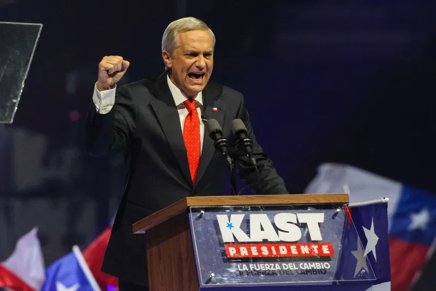 José Antonio Kast é eleito presidente do Chile