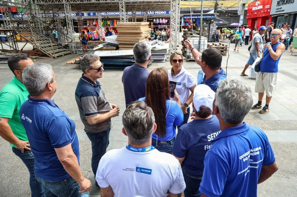 Prefeitura de Salvador realiza vistoria de circuitos do Carnaval 2026