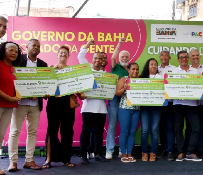 Obras do Novo PAC terão investimento superior a R$ 27 milhões em contenções de encostas em Salvador