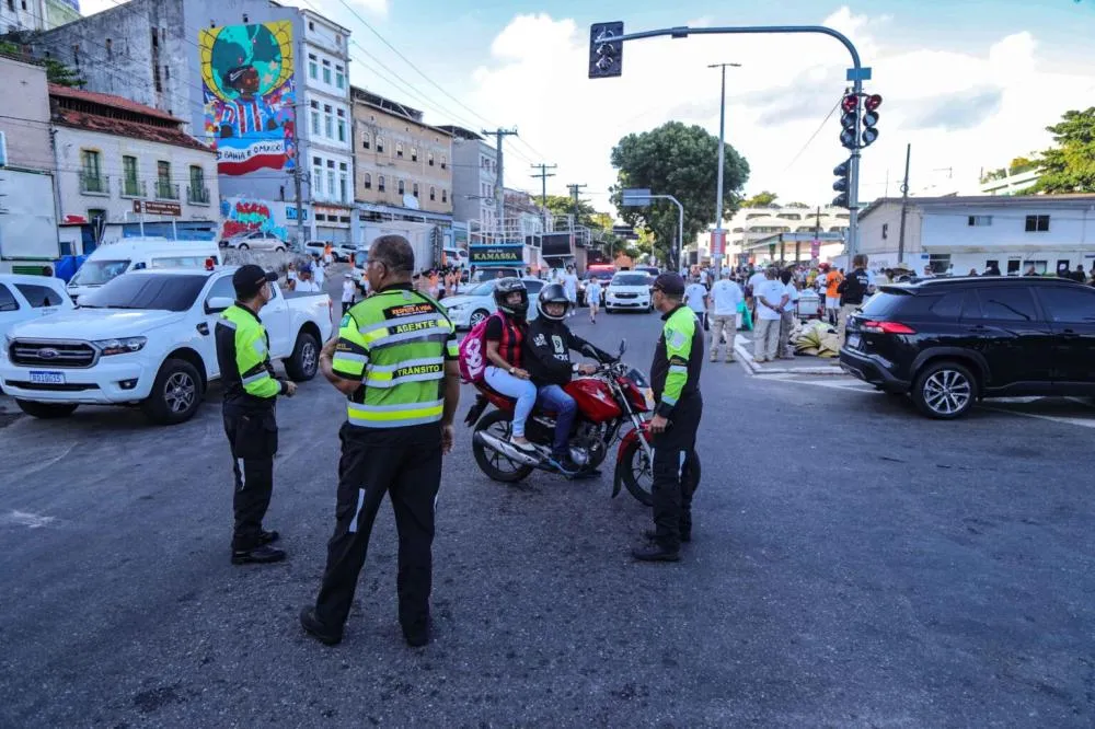 Cidade Baixa recebe operação especial de trânsito durante a Lavagem do Bonfim
