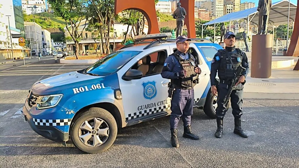 Número de ocorrências registradas em Salvador pela Guarda Civil Municipal cai 29% em 2025
