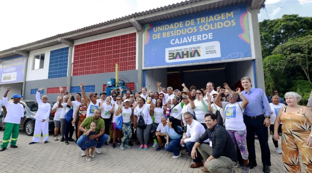 Novo galpão de triagem de resíduos sólidos amplia coleta seletiva e valoriza trabalho dos catadores em Salvador
