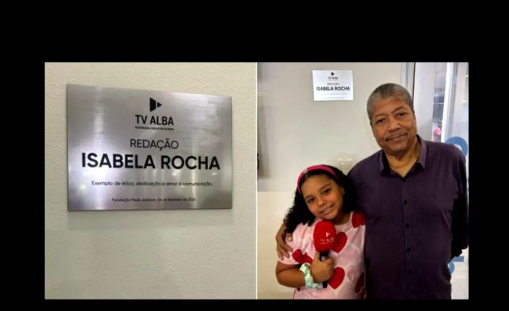 Redação da Alba passará a levar o nome de Isabela Rocha, filha do radialista Silva Rocha