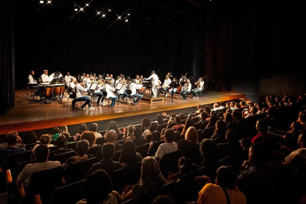 Orquestra Sinfônica da Bahia se apresenta no Teatro Cidade do Saber, em Camaçari, no dia 11 de abril