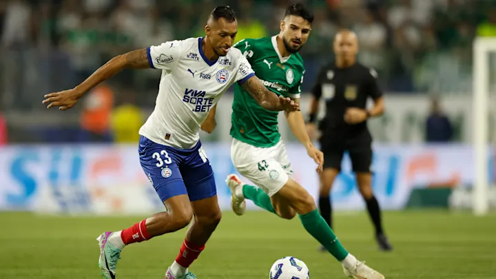 Bahia perde para o Palmeiras na Fonte Nova e saia do G-4