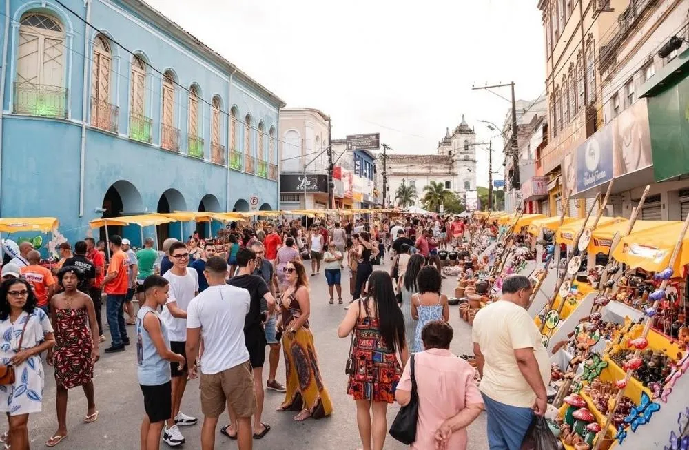 Feira de Caxixis impulsiona fluxo turístico em Nazaré na Semana Santa