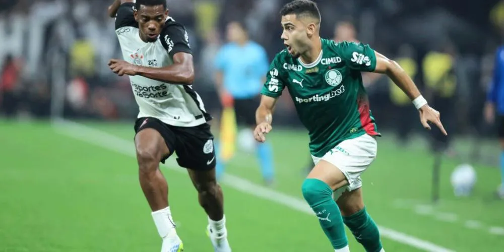 Corinthians  empate com  Palmeiras com dois jogadores a menos