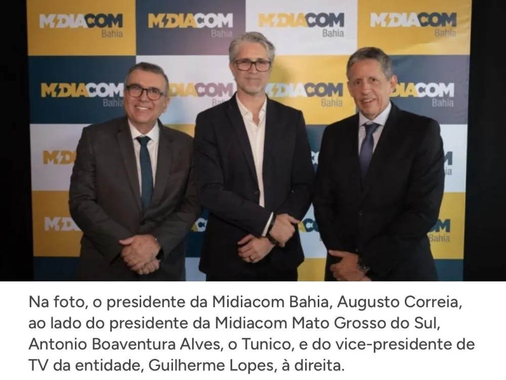 MIDIACOM Bahia é lançada para fortalecer a comunicação e representar emissoras de rádio e TV no estado.“