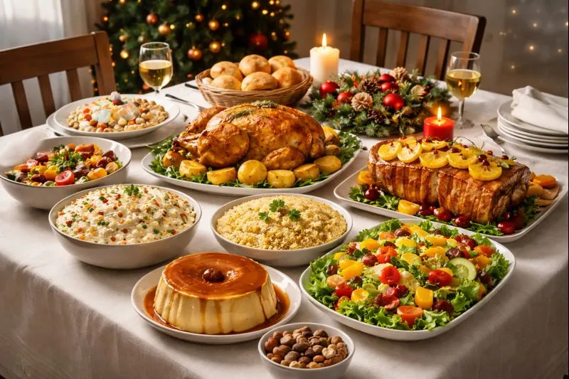 Monte sua ceia de Natal tradicional e econômica 
