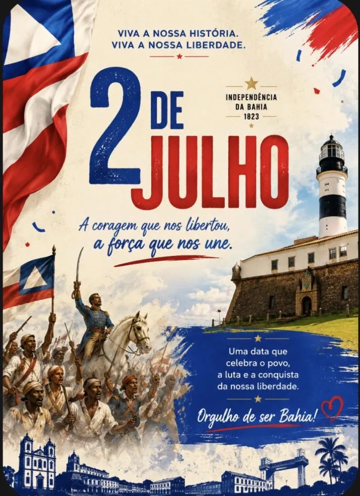 2 de Julho celebra a Independência da Bahia e reforça o orgulho do povo baiano