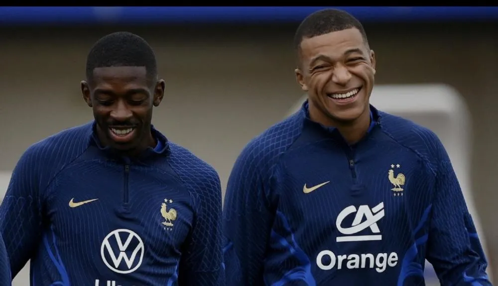 Mbappé e Dembélé alcançam marca histórica de Ronaldo e Rivaldo na Copa do Mundo