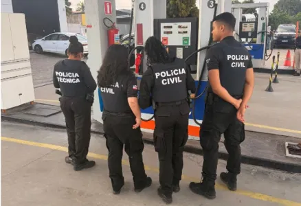 Posto é interditado  por combustível irregular na Bahia e homens são presos em flagrantes